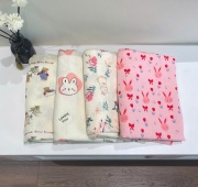 Khăn mặt muslin, khăn tắm muslin nhiều màu cho bé giá rẻ